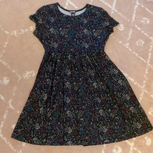 Hot Topic celestial print dress